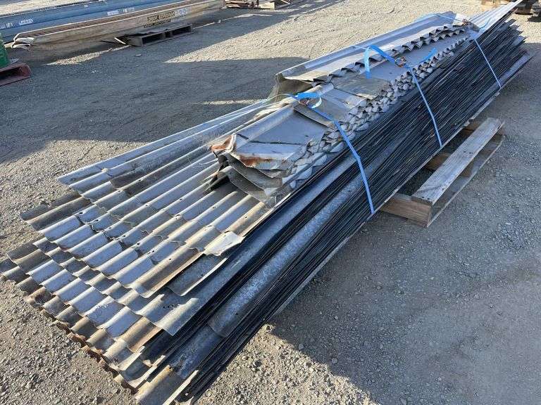 Qty Roofing Iron Off Cuts - Various Lengths