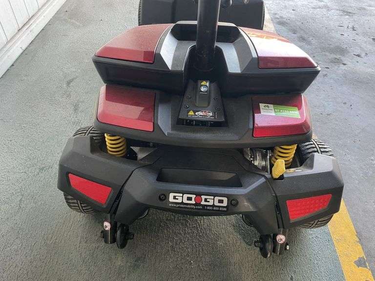 2023 Pride Go.Go Mobililty Scooter and Charger