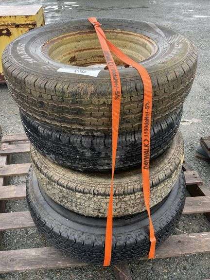 4x Assorted Tyres/Wheels