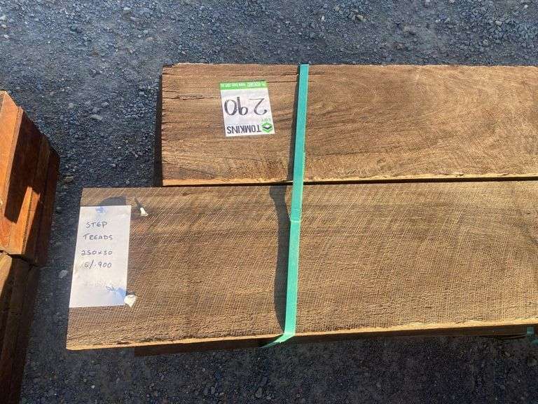 10x Treated Hardwood Step Treads