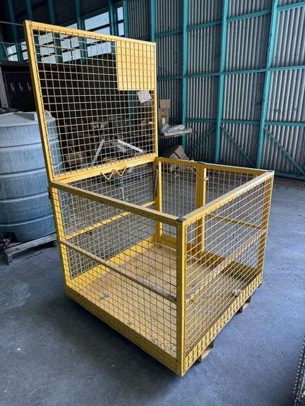Forklift Two Person Safety Cage Attachment