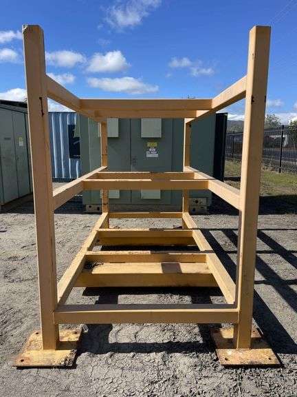 Open Top Heavy Duty Steel Rack - 1500x3200x2150mmH