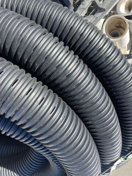 100mm Slotted Drainage Pipe and PVC Fittings