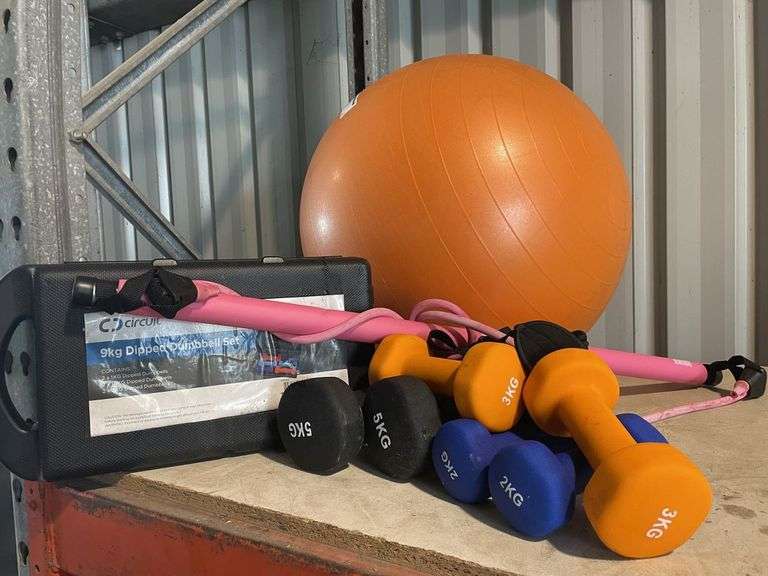 Exercise Equipment inc Weights (1-5kg)