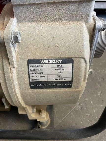 Honda WB30XT Petrol Pump
