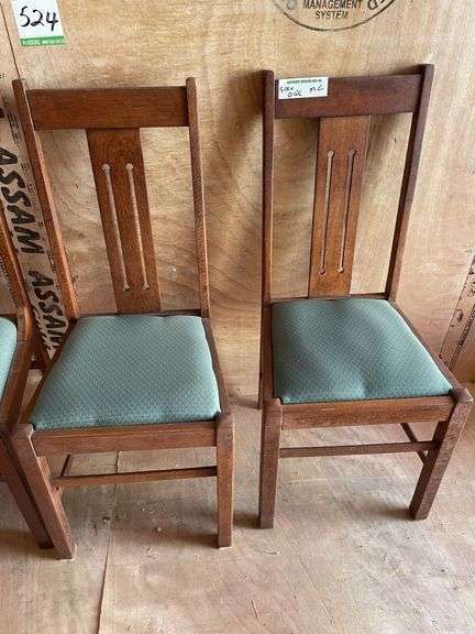 Silky Oak Dining Chairs