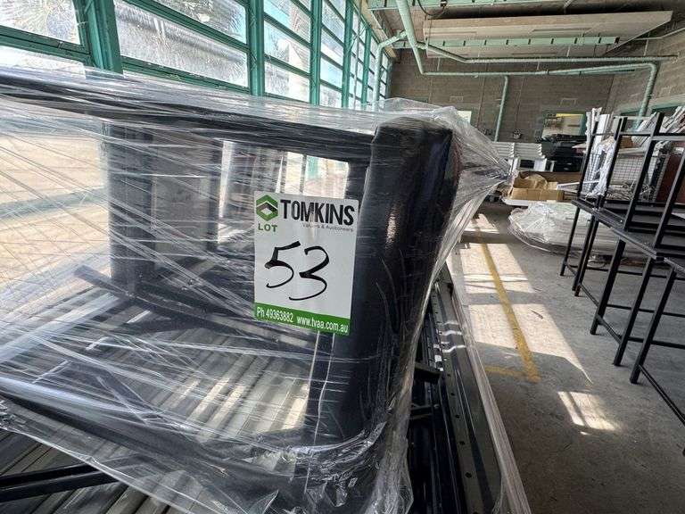 Pallet of Shelving and Stools