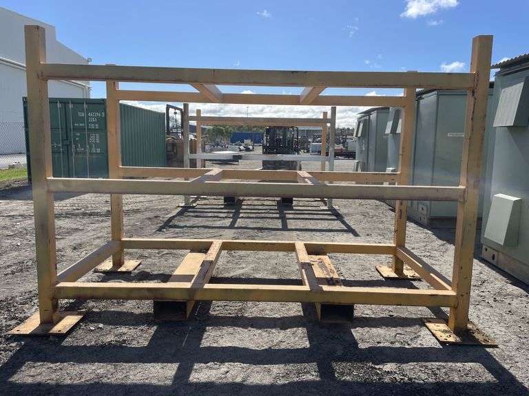 Open Top Heavy Duty Steel Rack - 1500x3200x2150mmH