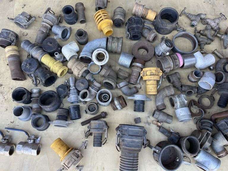 Assorted Irrigation Fittings and Honda Pump (parts only)