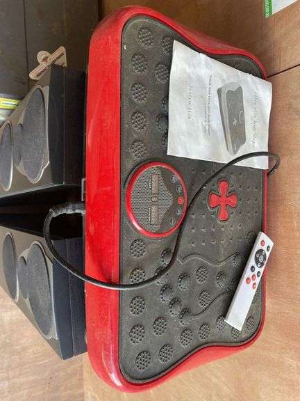Speakers, 12v Engel Fridge and Workout Balance Platform