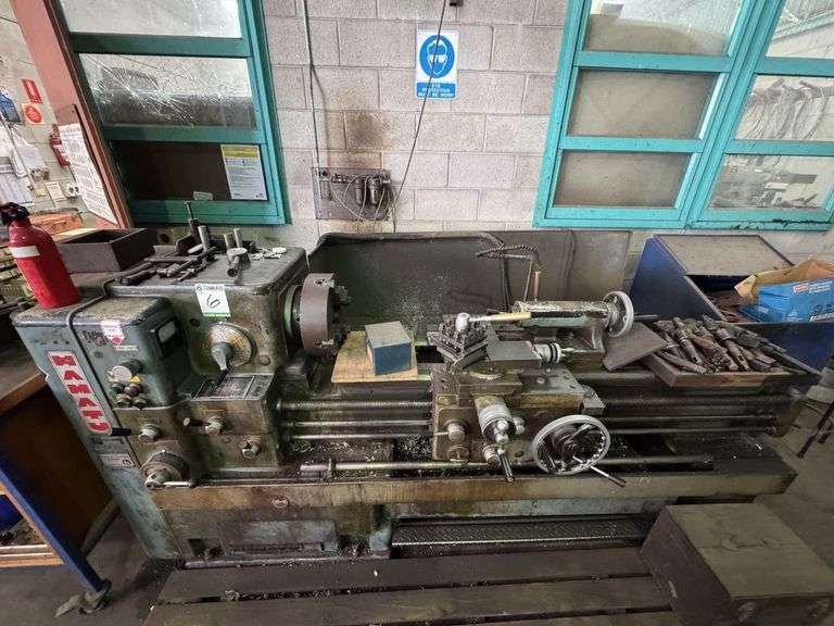 Metal Lathe Hamatu THD-6 with Qty Tooling