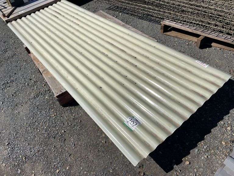 12x Alsynite Roof Sheeting