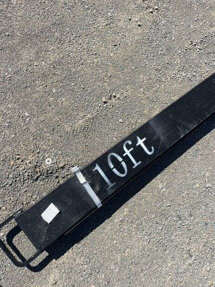 Pair 10ft Forklift Extension Slipper