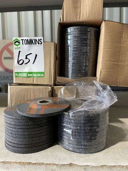 Qty Metal Grinding Disc - 115x6x22mm