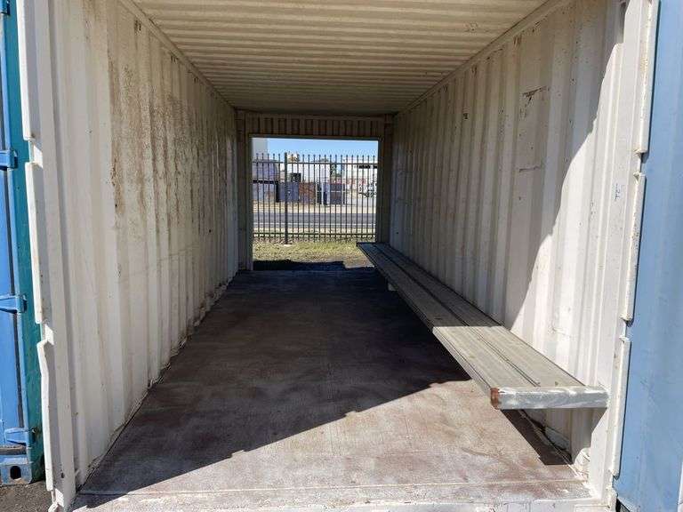 6m Open Ended Container Shelter