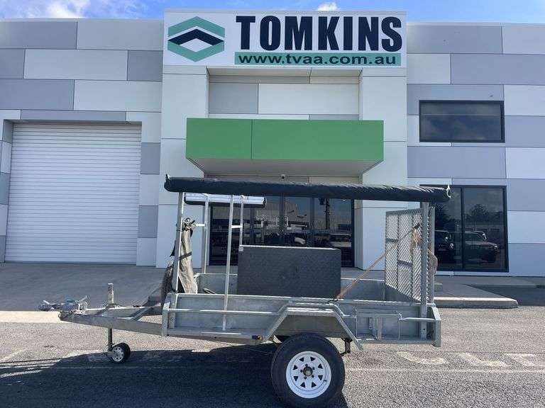 8x5 Off-Road Heavy Duty Galvanised Ramp Trailer