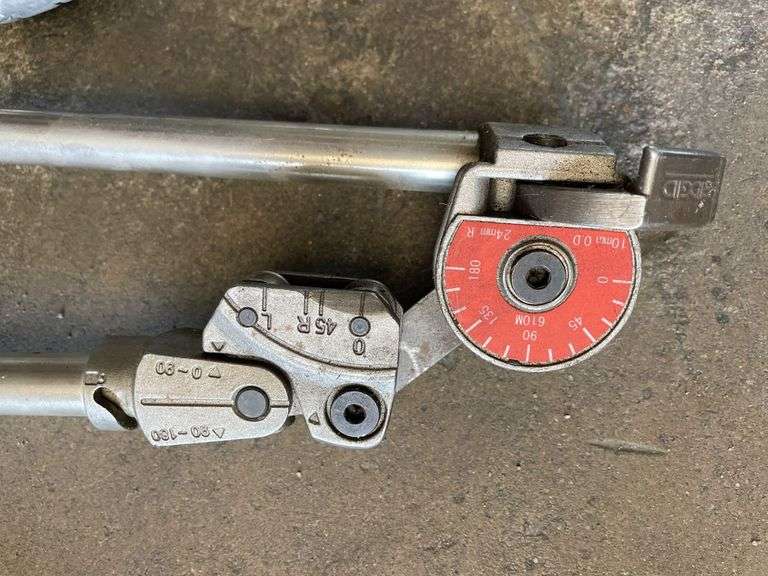 Rigid 12mm OD 38mmR and 10mm OD 24mmR Pipe Benders