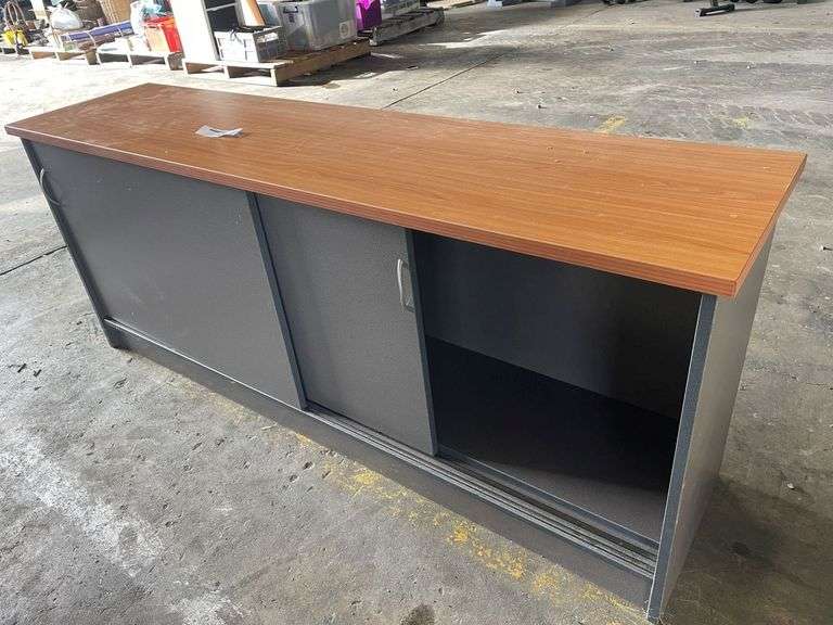 Laminate Office Low Laying Cabinet - 1.8mLx450mmW