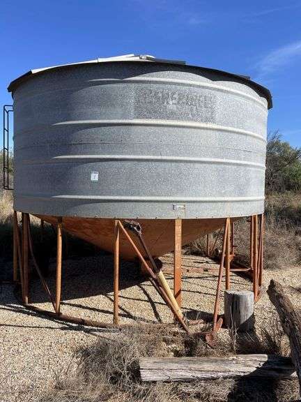 Sherwell 25T Portable  Grain Silo