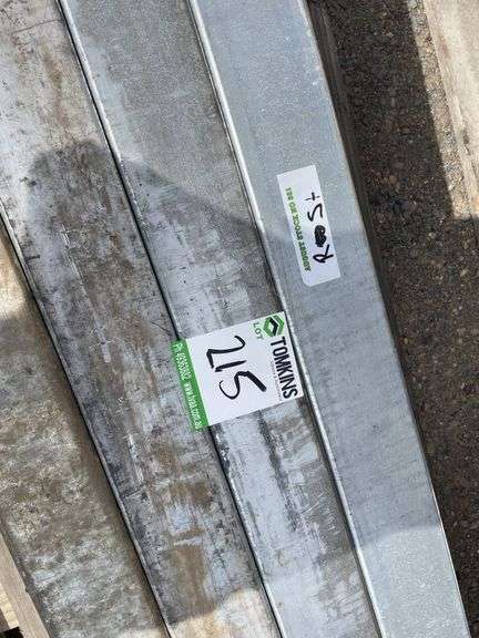 8x Galvanised Posts 100x100mm x 2.97m L