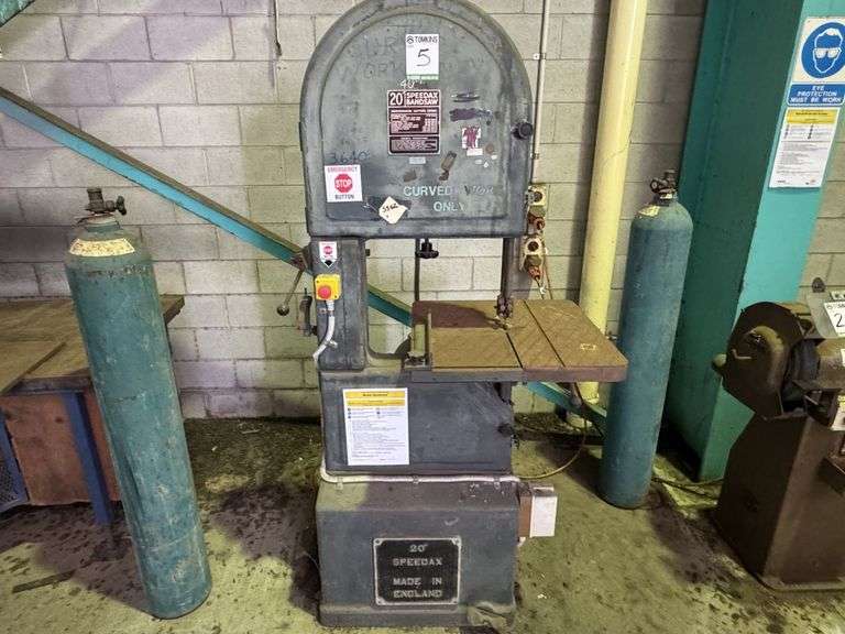 Metal Speedax 20" Bandsaw - Made in England
