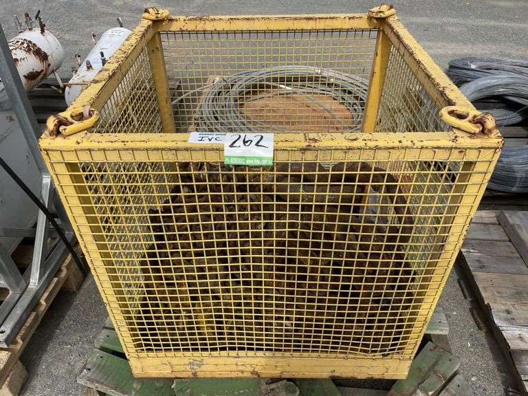 Crate containing Lifting Chains