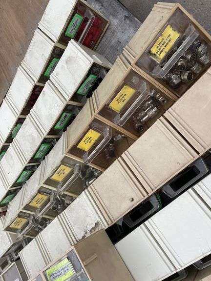 Pallet Storage Containers and Contents