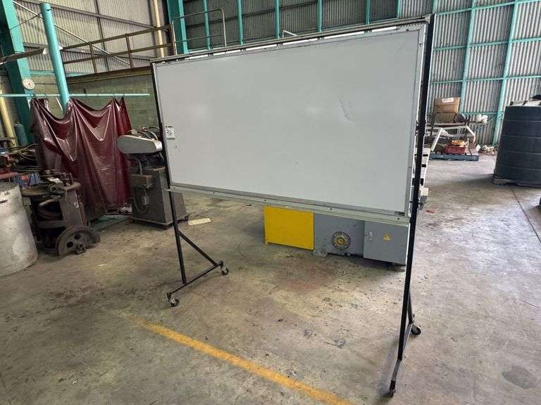 Whiteboard on Stand with Wheels - 1800mm
