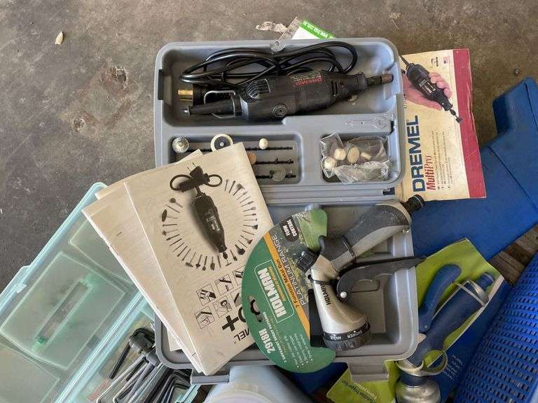 Pallet Socket Kits, Screw Drivers, Hitachi Elect Drill, Hand Tools etc