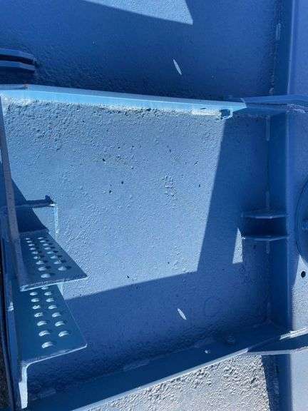 6ft Cut Blue Slasher c/w adjustable sides