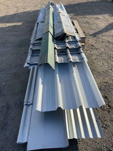Qty Roofing Iron Off Cuts - Various Lengths