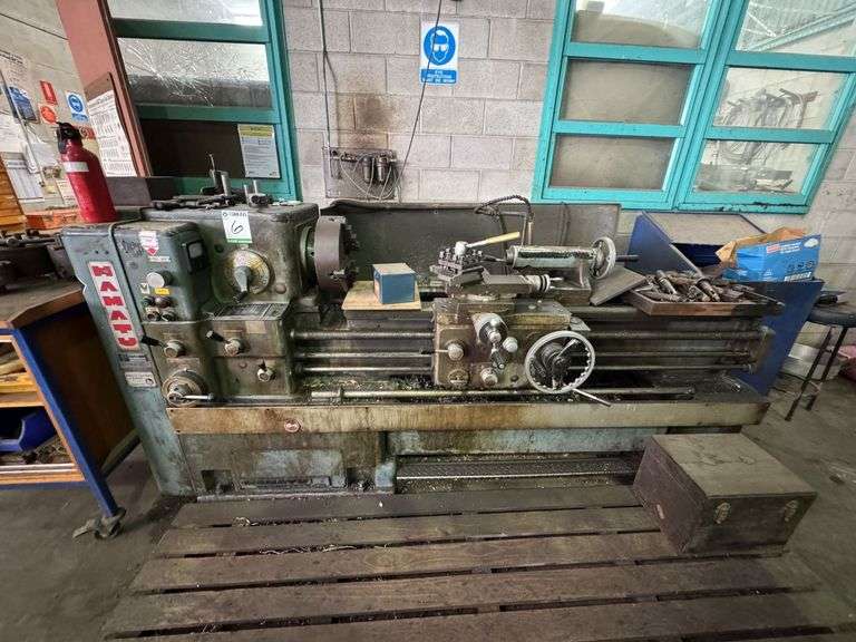Metal Lathe Hamatu THD-6 with Qty Tooling