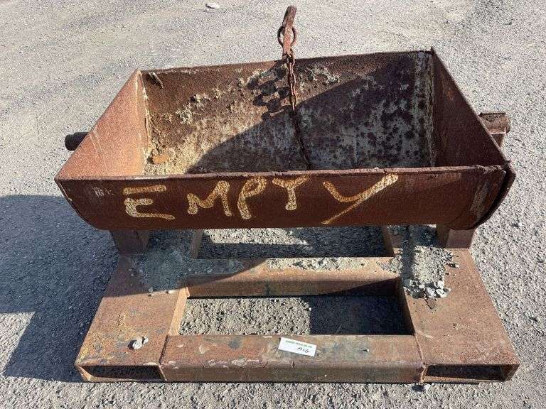 Forklift Tipping Tub
