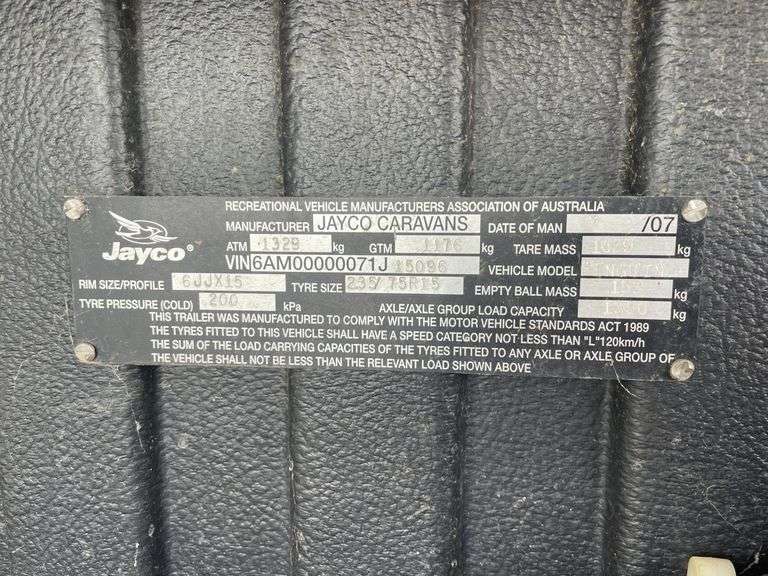 2007 Jayco Penguin Poptop Caravan