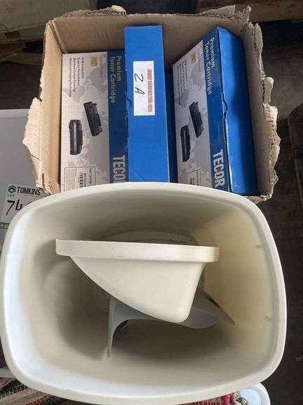 Pallet inc Beans, Toner Cartridges, Bin etc
