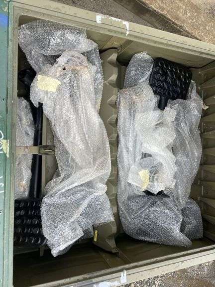 Plastic Storage Box inc Machinery Steps