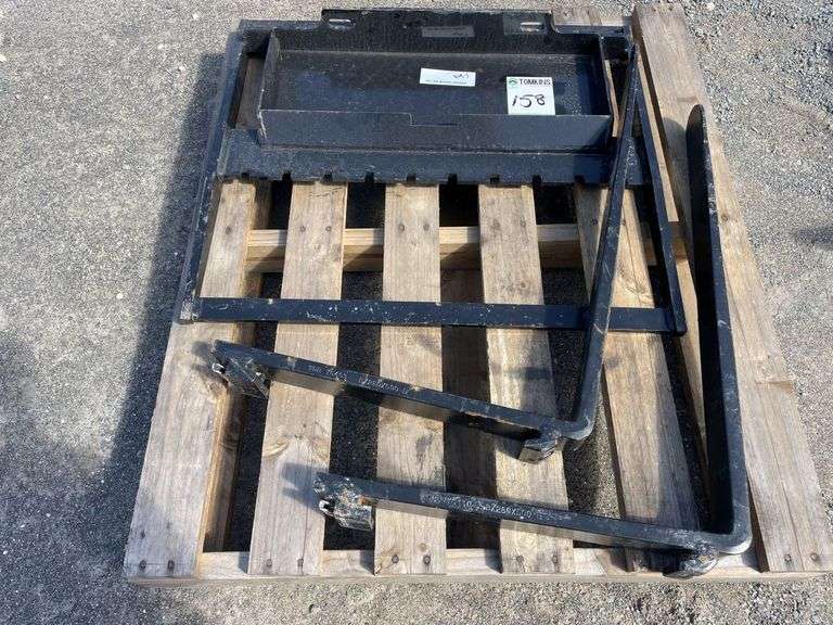 Mini Skidsteer Fork Frame Attachment
