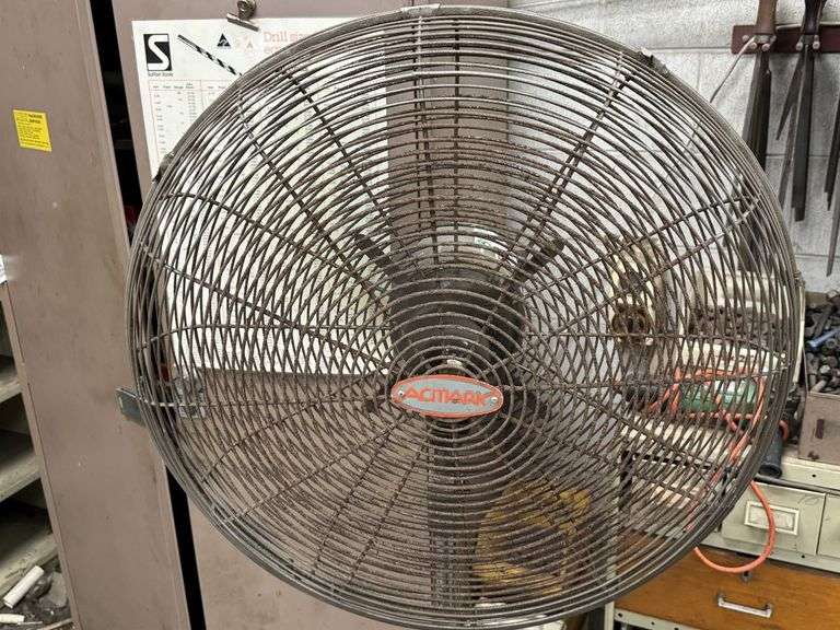 Upright Acmark Workshop Pedestal Fan