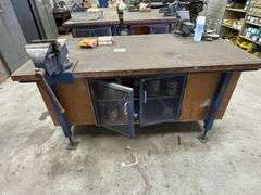 Timber Workshop Bench inc 2x Vices