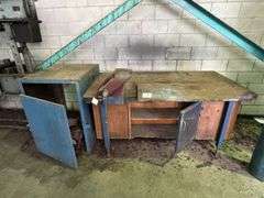 Steel Workbench inc Vice and Storage 1700mm x 900mm