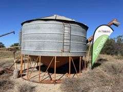 Sherwell 25T Portable  Grain Silo