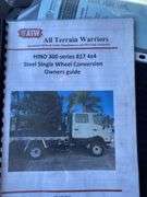 2018 Hino 300  817 4x4 Series Tray Truck - COI