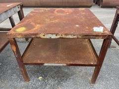 Steel Workshop Bench - 1050x1050x850mmH