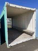 6m Open Ended Container Shelter