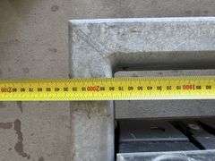 Galvanised Frame Signage Board - 2025mm x 1500mm