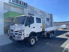 2018 Hino 300  817 4x4 Series Tray Truck - COI