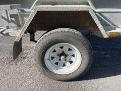 8x5 Off-Road Heavy Duty Galvanised Ramp Trailer