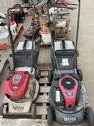 2x Push Mowers