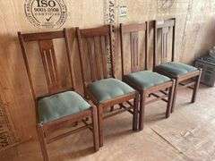 Silky Oak Dining Chairs