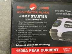 Jump Starter 12v Lithium-ion Kit